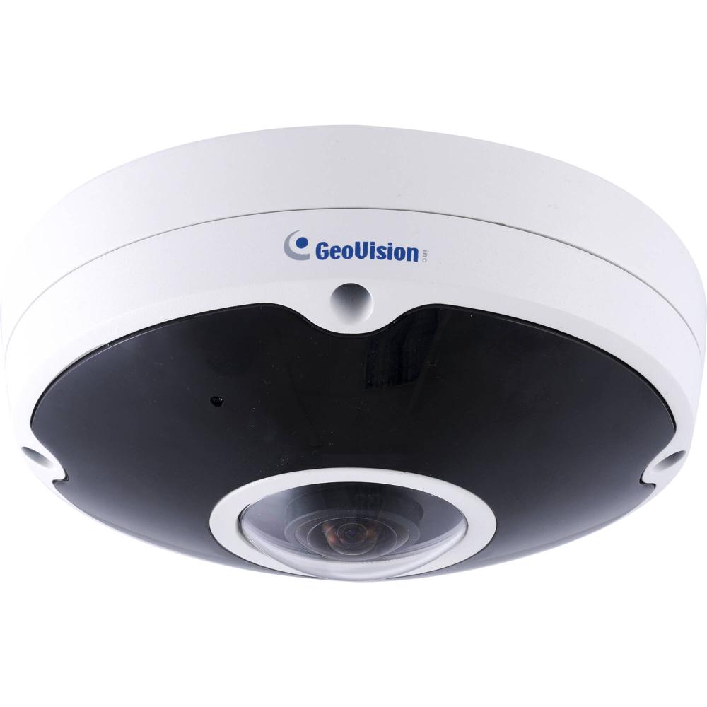 Cámara de Red Fisheye GEOVISION GV-QFER12700 12MP para Exterior con Visión Nocturna, Resolución 4000