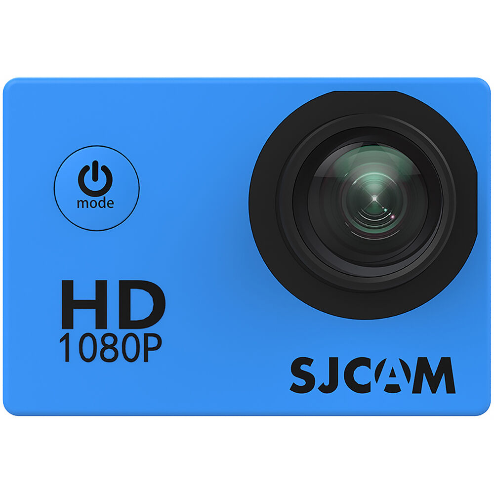 Cámara de Acción SJCAM SJ4000 (Azul) - Graba Video Full HD 1080p, Captura Fotos de 12MP, Lente Ultra