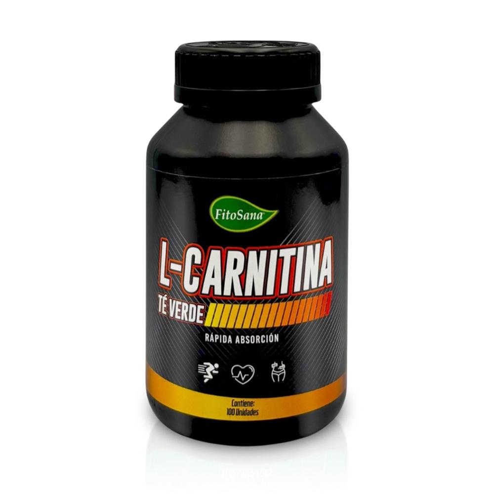 L – Carnitina con Té Verde (100 Cápsulas) - Fitosana