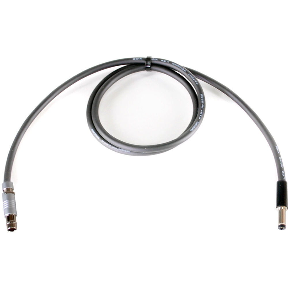 Cable de Alimentación Nebtek ARRI3 3-Pin Fischer Macho a Blackmagic 2.5mm Barrel DC (24"")