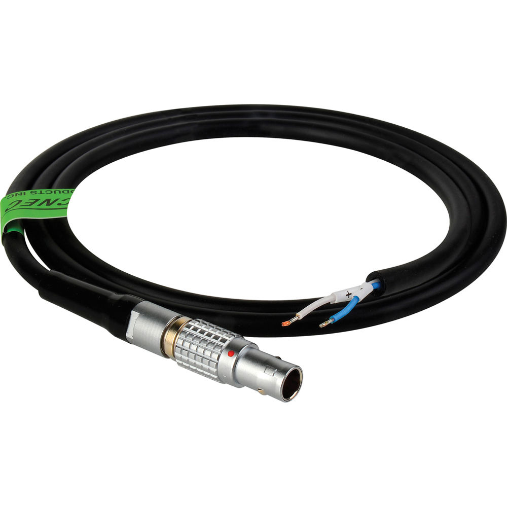 Cable de Alimentación TecNec de 2 Pines LEMO a Cables Voladores para Teradek (30 cm)