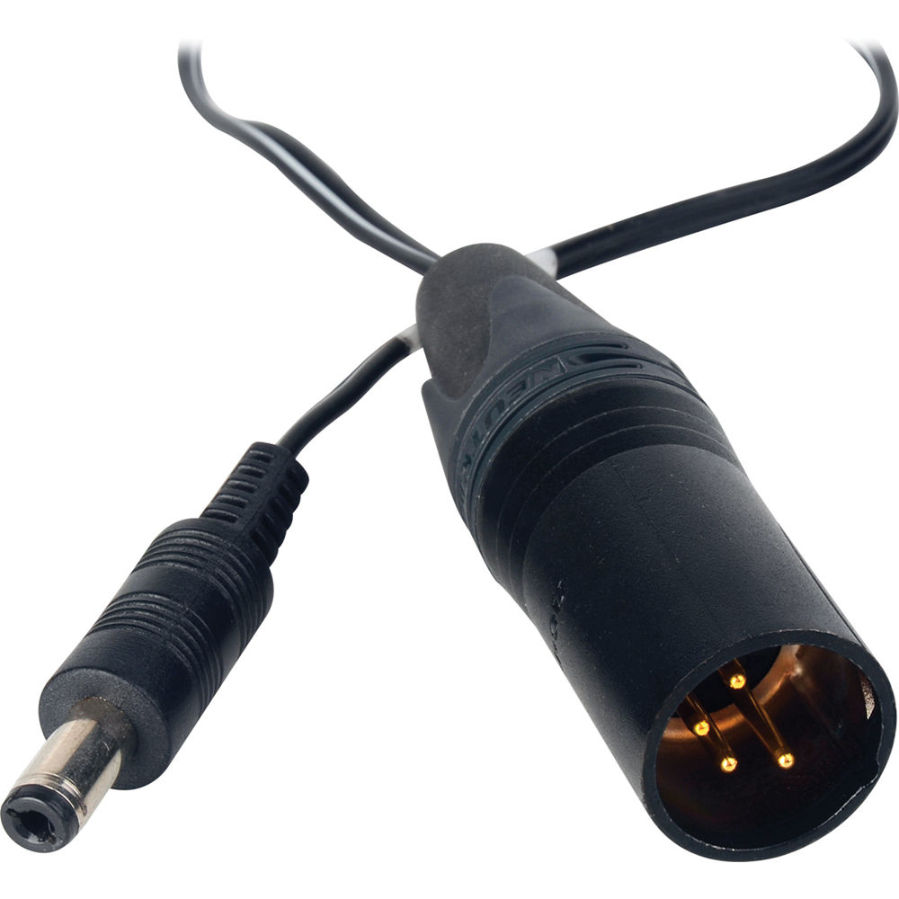 Cable de Alimentación de 2' Laird Digital Cinema de 2.5mm DC a XLR de 4 Pines para Cámaras Blackmagi