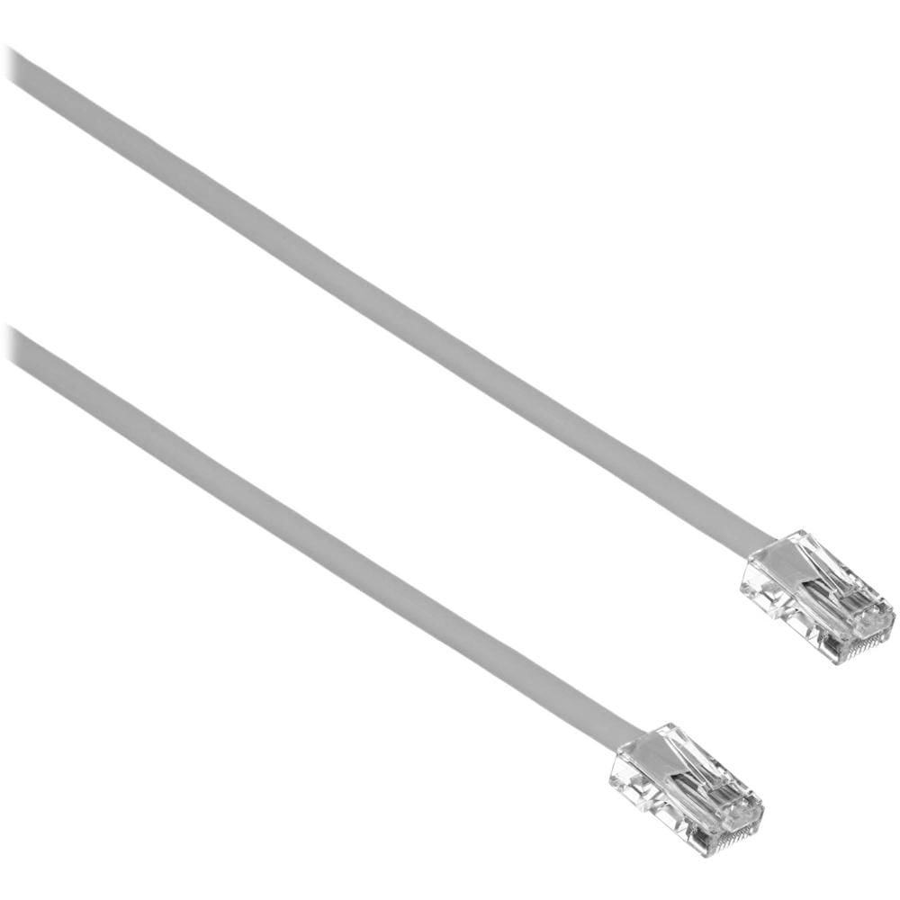 Cable de Ensamblaje CAT5e 350 MHz (30 metros, Gris) - Conectores RJ-45 Baquelita, Velocidad de Trans