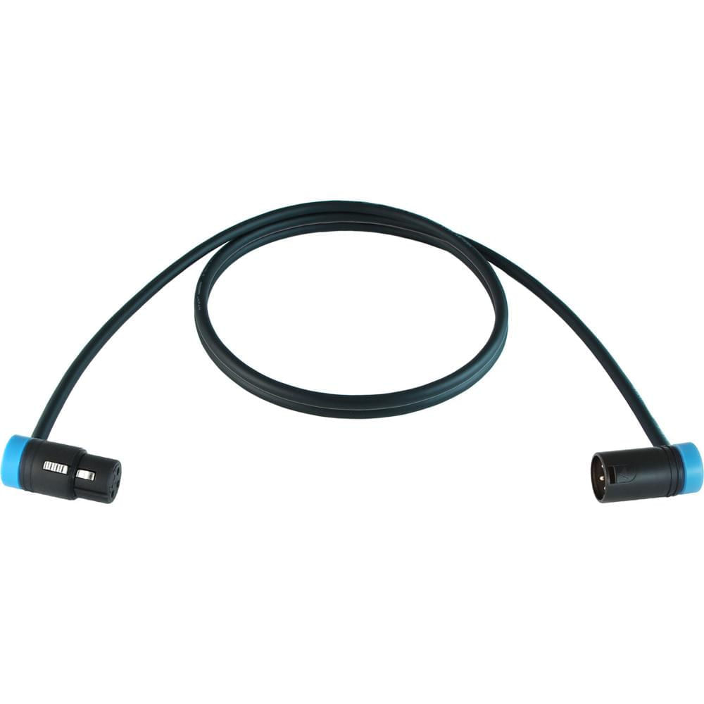 Cable de Micrófono Premium Handmade de Bajo Perfil XLR F a XLR M de 6' para Escenario y Estudio (Tap