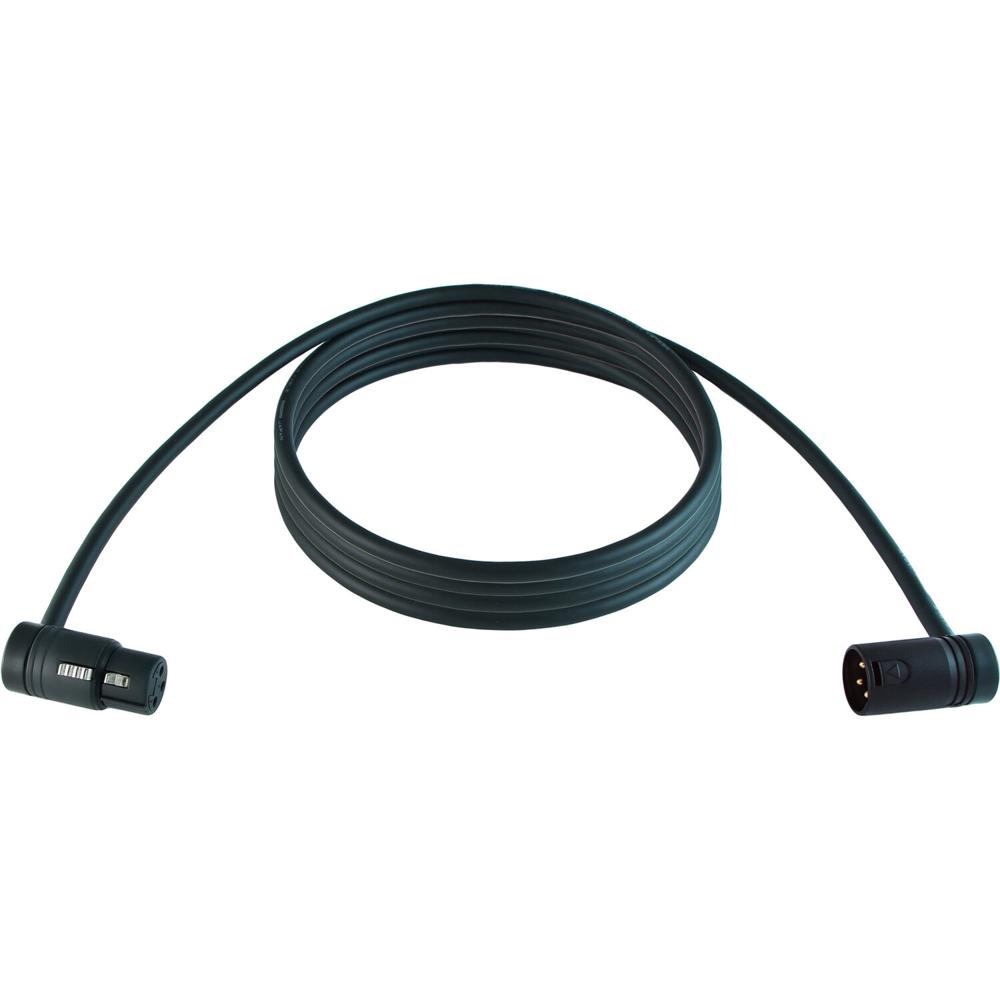 Cable de Micrófono Premium Handmade XLR Bajo Perfil 25' para Escenario y Estudio - Conectores Angula