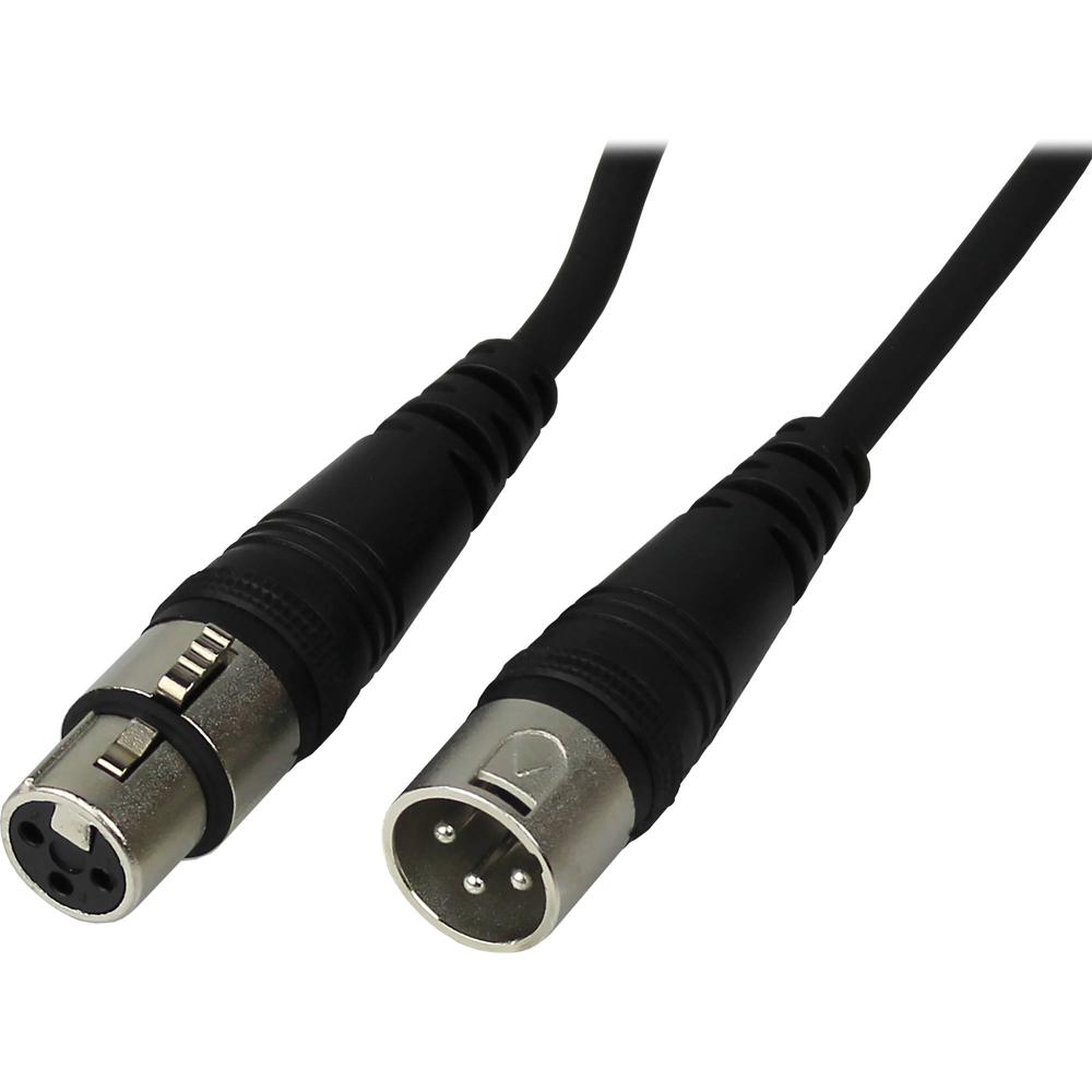 Cable de Micrófono Pro Co Sound StageMASTER XLR Macho a XLR Hembra (5') - Conectores Niquelados, Con