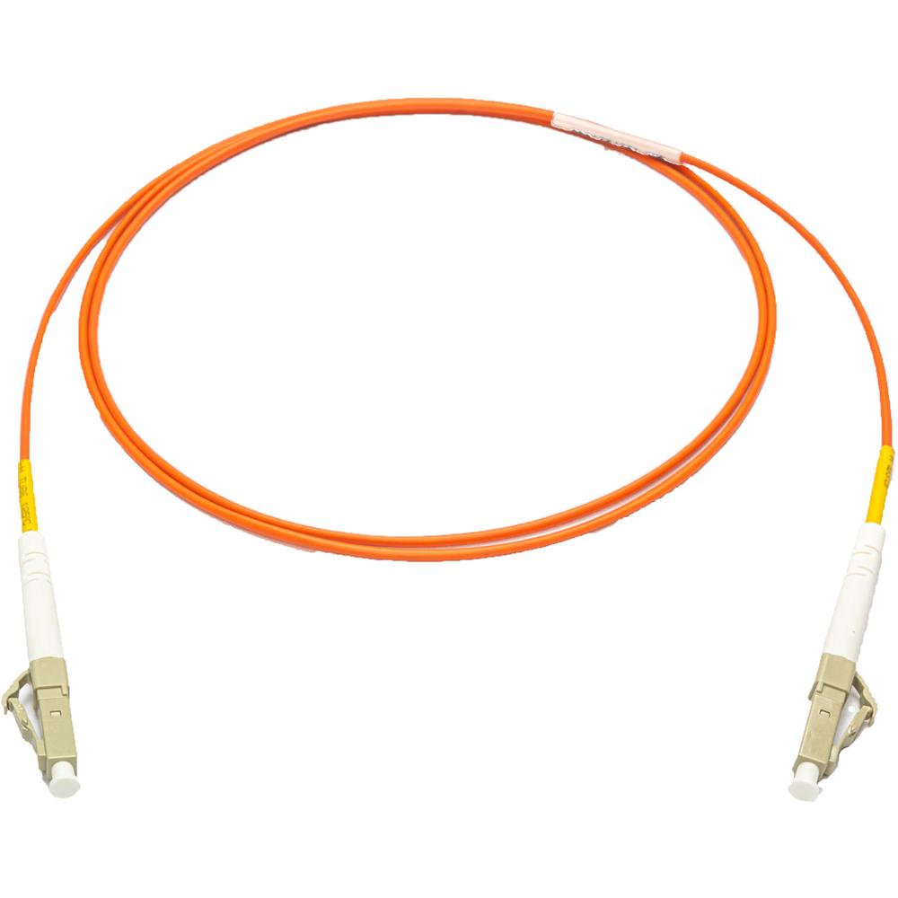 Cable de Parche de Fibra Óptica Camplex OM1 Multimodo Simplex LC a LC Armado (5m, Naranja) - Resiste