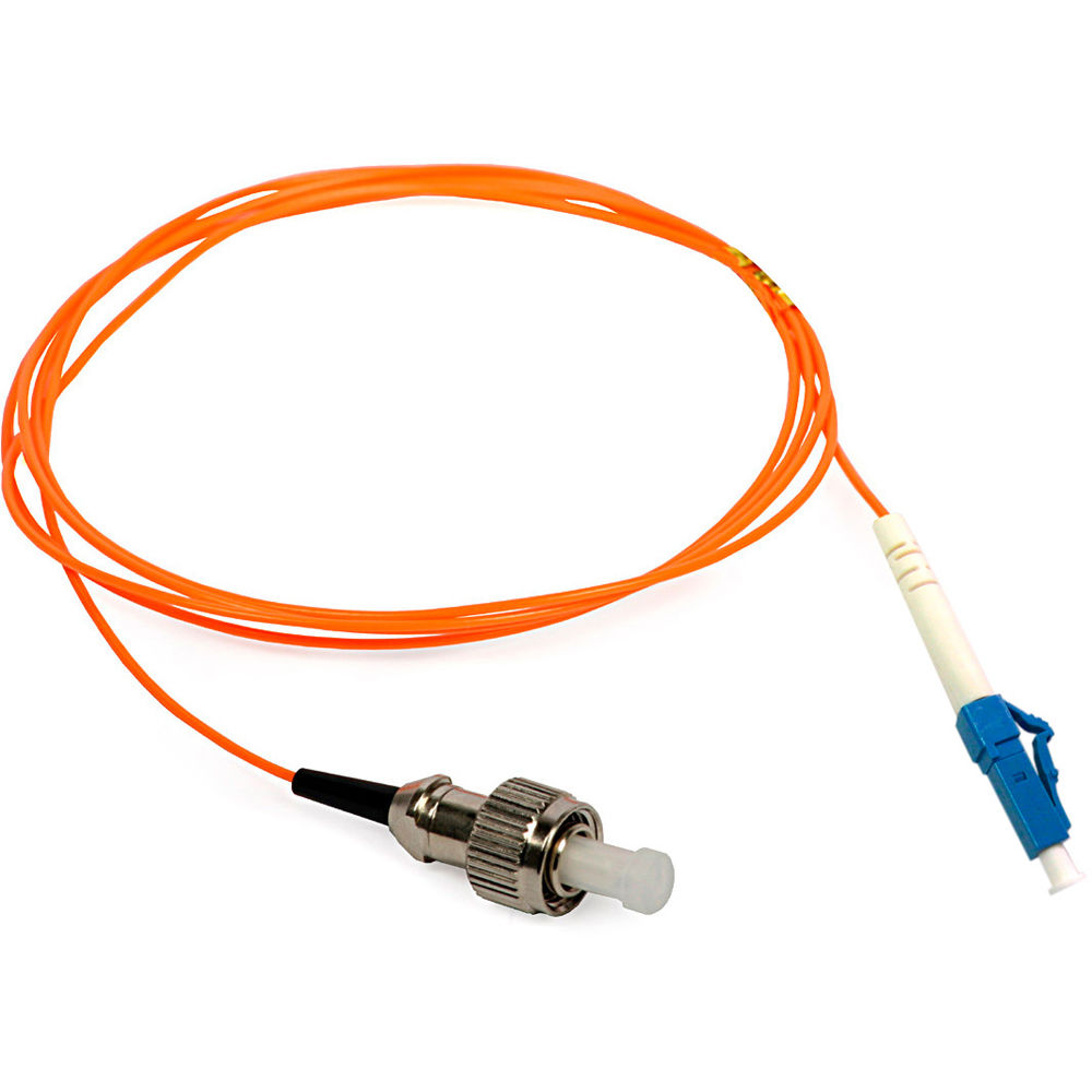 Cable de Parche de Fibra Óptica Multimodo Camplex Duplex ST a Duplex SC (10m, Naranja) - Núcleo de 6