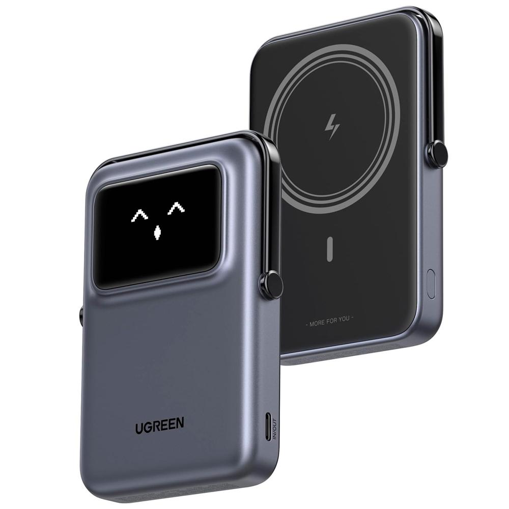 Power Bank UGREEN Uno PB572 MagSafe 10000mAh – Cargador Magnético Portátil 20W Fast Charging Negro