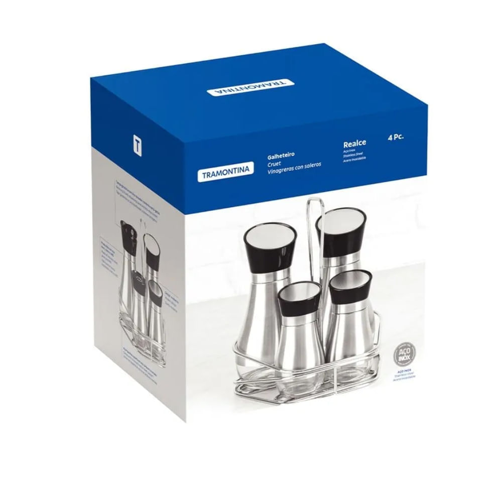 Alcuza Utility X4 con Base - Tramontina 10006016