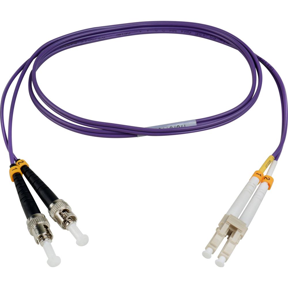 Camplex OM4 Premium Cable de Parche de Fibra Multimodo Dúplex LC a ST ...