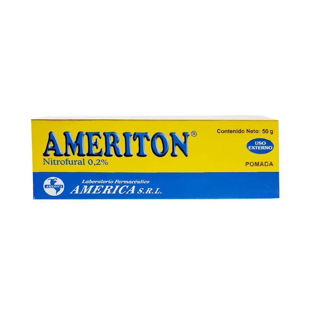 Ameriton Pomada (Nitrofural 0,2%) de 50 gr
