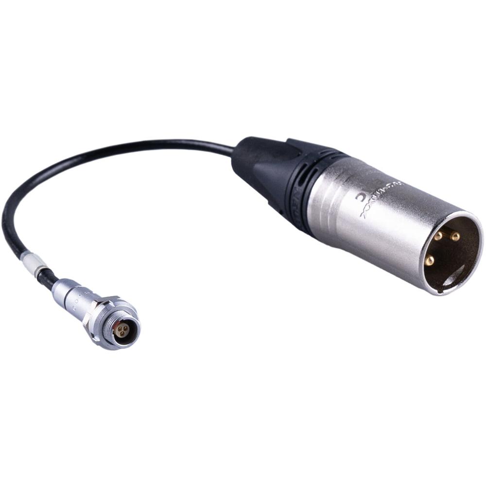 Cable Adaptador Schoeps para CMC 1 KV con LEMO para Transmisores Sound Devices - 3 Pines LEMO a 3 Pi