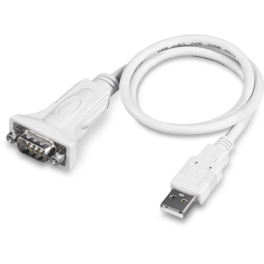 Cable Convertidor de Serial a USB 1.1 Tipo-A TRENDnet (v3.0R) - Interfaz RS-232 de 9 Pines, Velocida