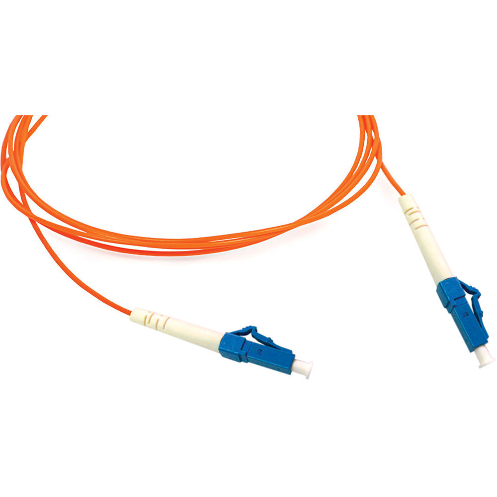Cable de Parche de Fibra Óptica Multimodo Camplex Simplex LC a LC (3m, Naranja) - Dispositivos de Re