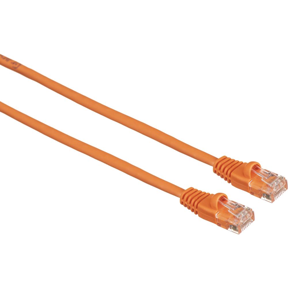 Cable de Parcheo Snagless Cat5e 350 MHz (100', Naranja) - Conectores RJ-45 Baquelita, Velocidad de T