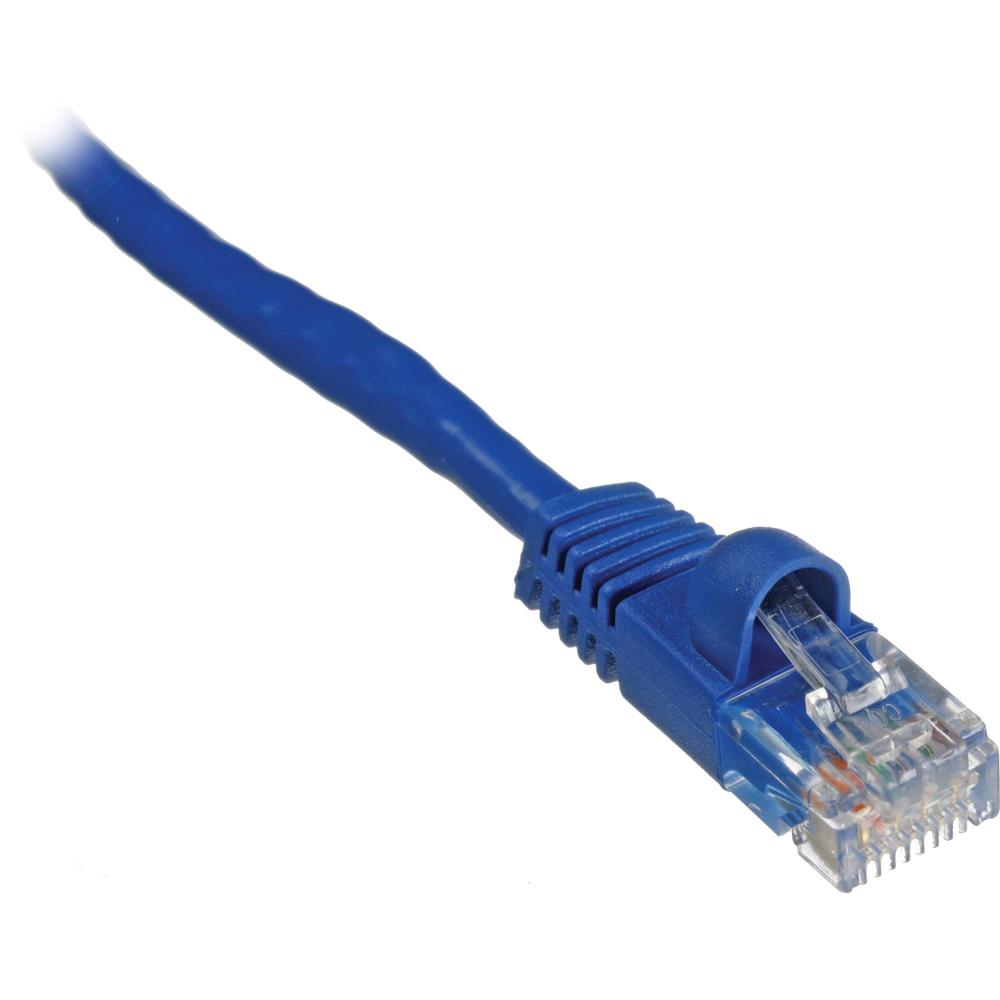 Cable de Parche Snagless Cat5e 350 MHz de 25' (Azul) con Conectores RJ-45 Baquelita, Velocidad de Tr