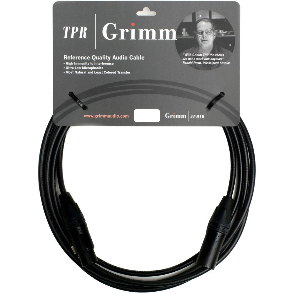 Cable XLR de Referencia Grimm Audio Twisted Pair (Par Estéreo, 3.28') - Conectores Neutrik Baquelita