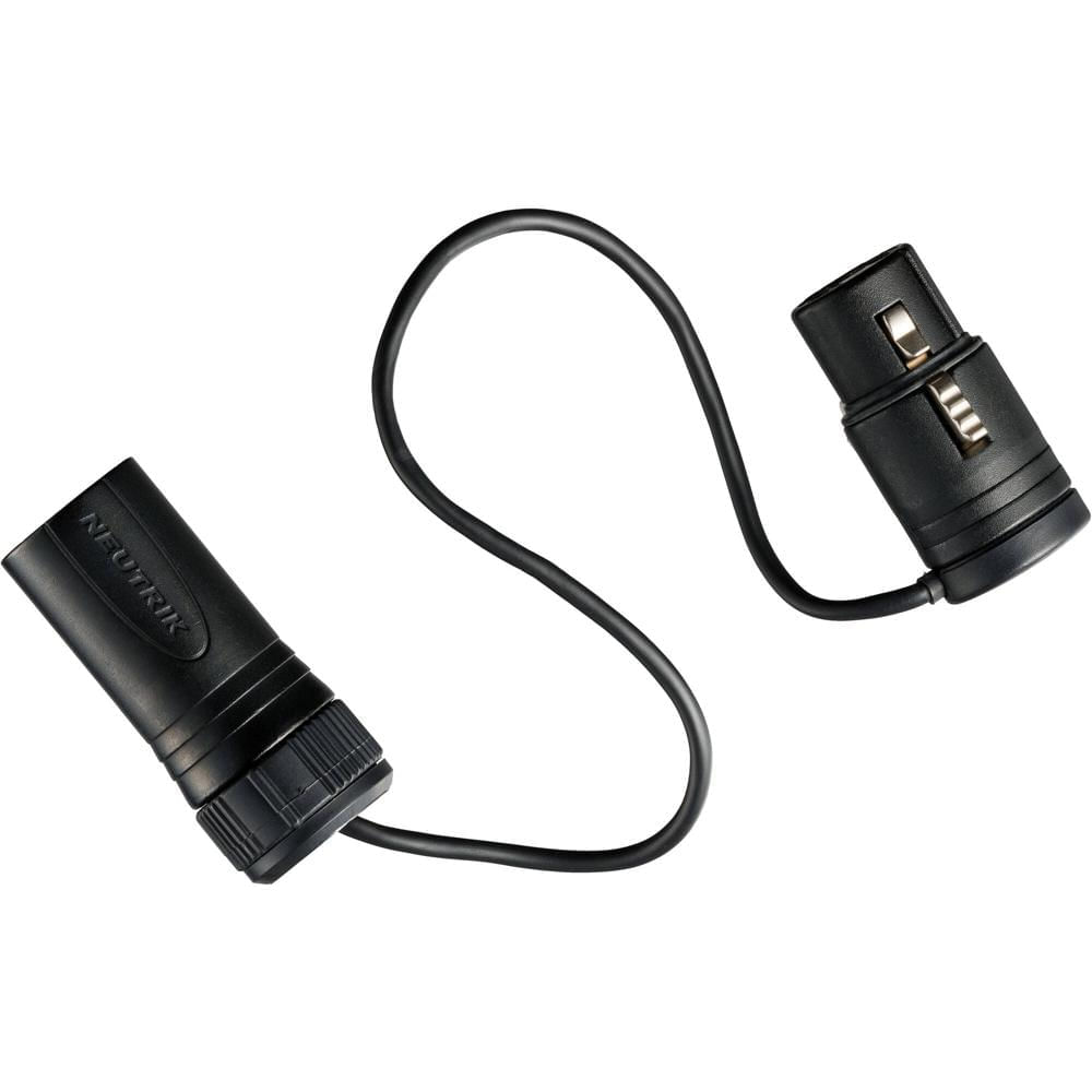 Cable XLR-3F a XLR-3M Rycote Nano Shield con Filtro de Corte Bajo de 60 Hz (12.5"") - Cable XLR de Ba