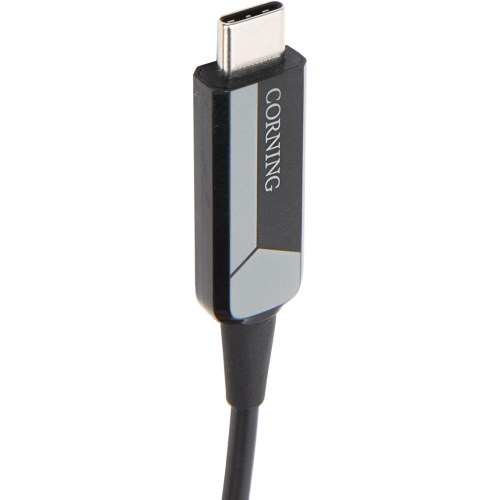 Cables Ópticos Corning Thunderbolt 3 USB Tipo-C Macho a Macho (25m) - Conectores Thunderbolt 3, Hast