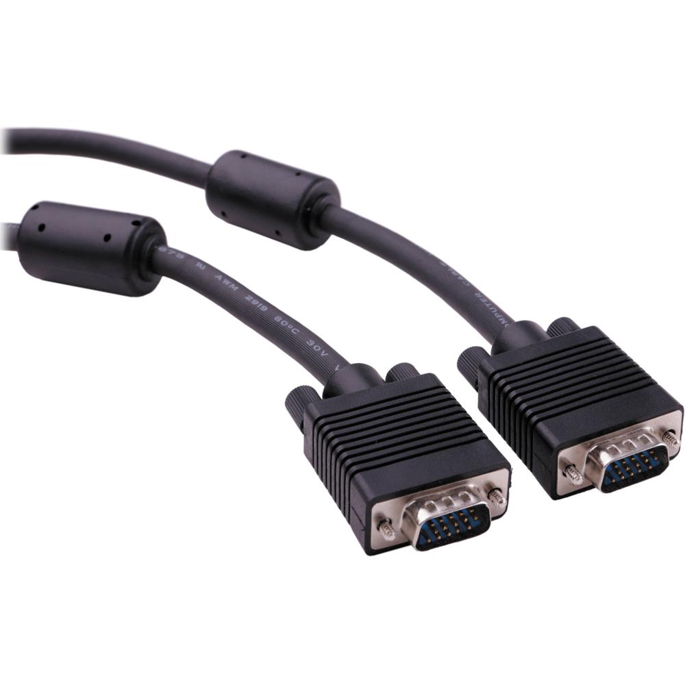 Cable VGA Masculino a Masculino Pearstone Estándar (50') - 28 AWG, Conectores Niquelados, Triple Bli