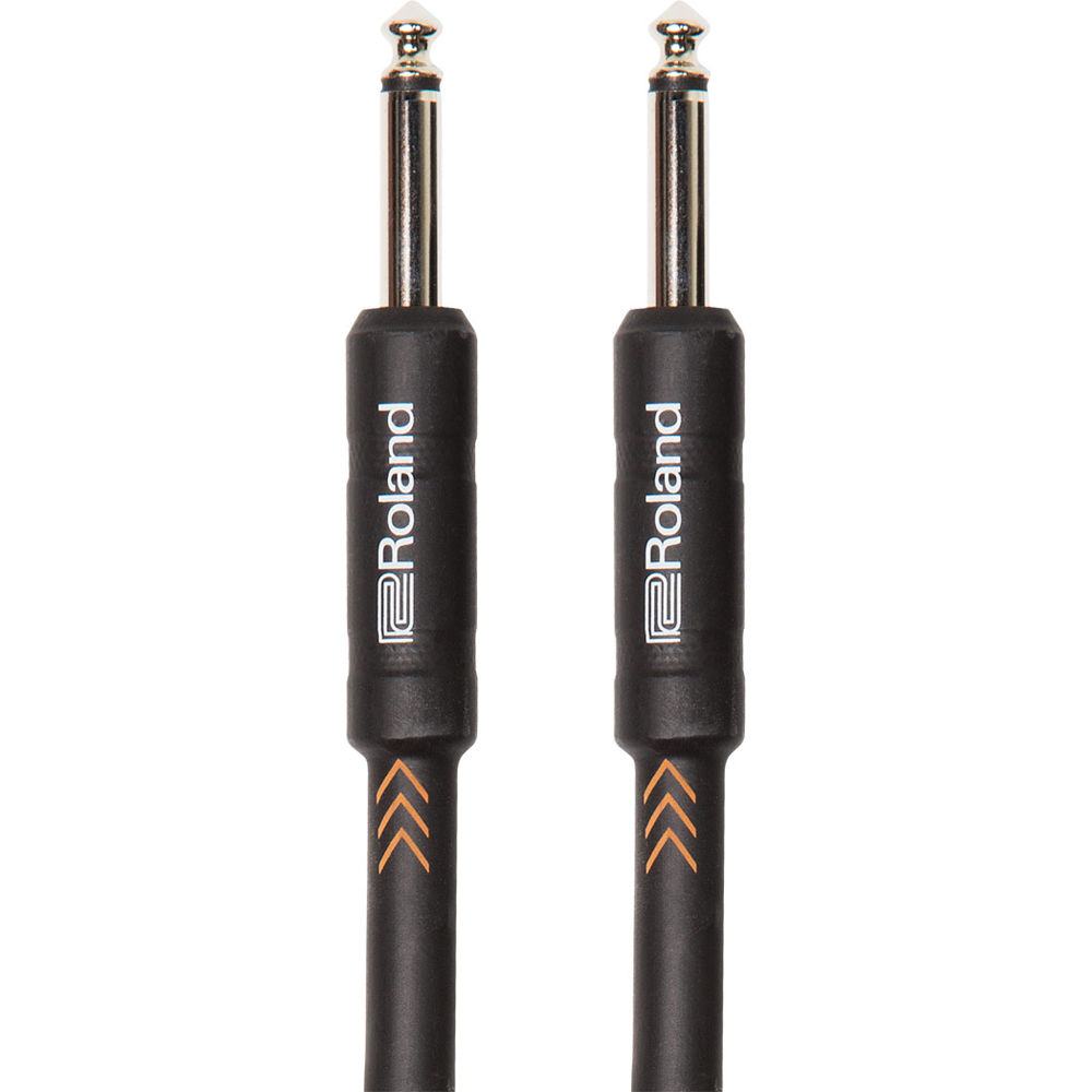 Cable de Instrumento Roland Black Series 1/4"" a 1/4"" (3')