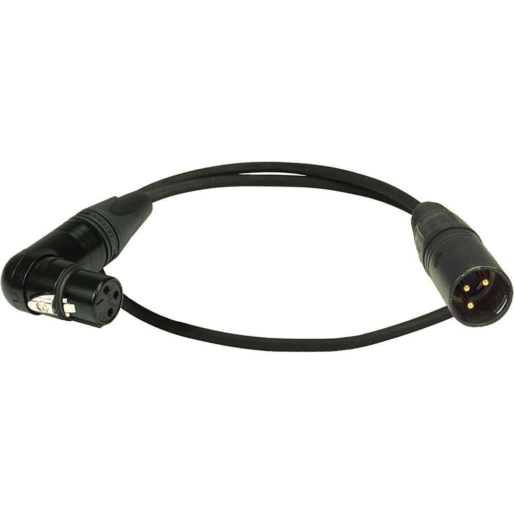 Cable de Micrófono Ambient Recording MK0.5-90 con XLR a 90° de 20"" (0.5 m)