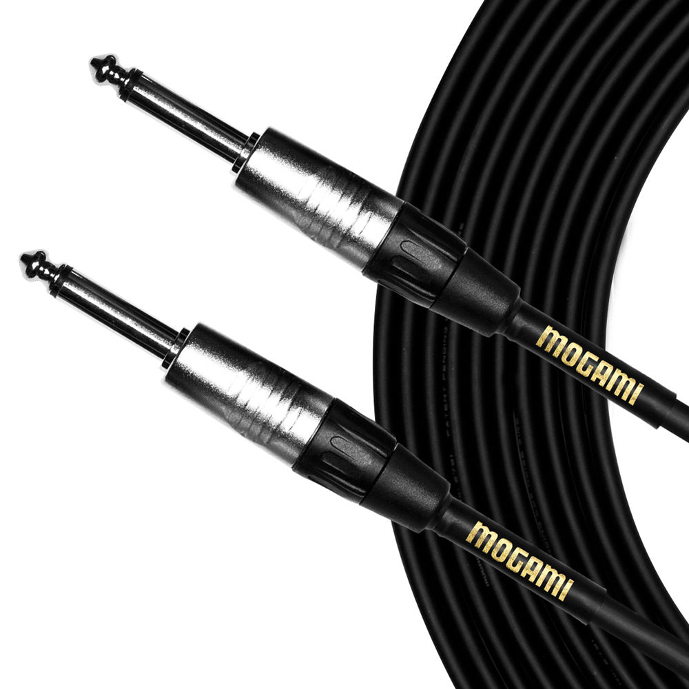 Cable de Instrumento Mogami CorePlus 1/4"" TS Macho a 1/4"" TS Macho (Extremos Rectos, 10')