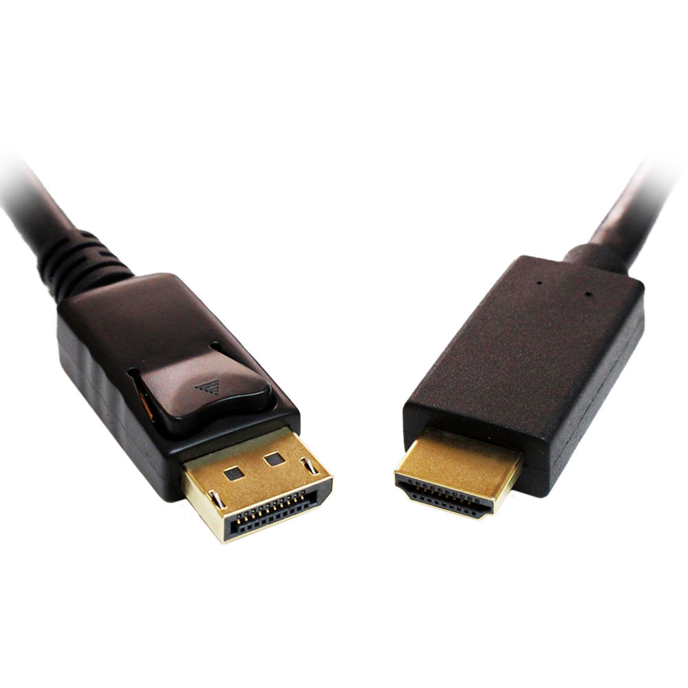 Cable Tera Grand DisplayPort Macho a HDMI Macho (10') - Entrada DisplayPort Macho, Salida HDMI Macho