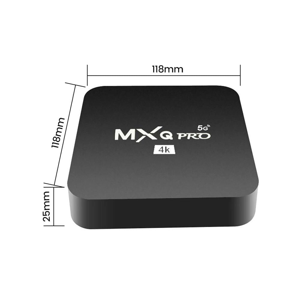Tv Box Android Mx Qpro 4k Almacenamiento 64gb + Ram 4gb Convertidor Smart