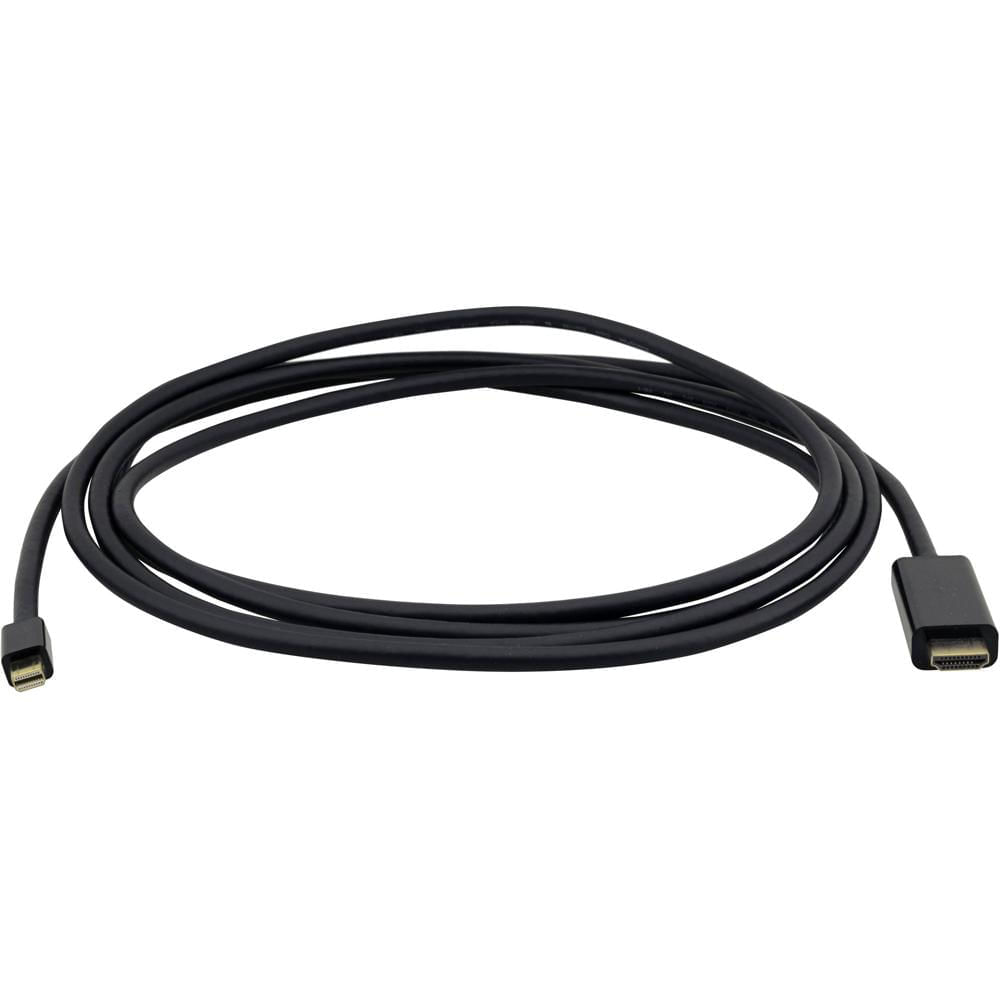 Kramer Cable Activo Mini DisplayPort a HDMI 4K (3') - Conexión a Pantallas 4K, Soporte 60 Hz, Plug a