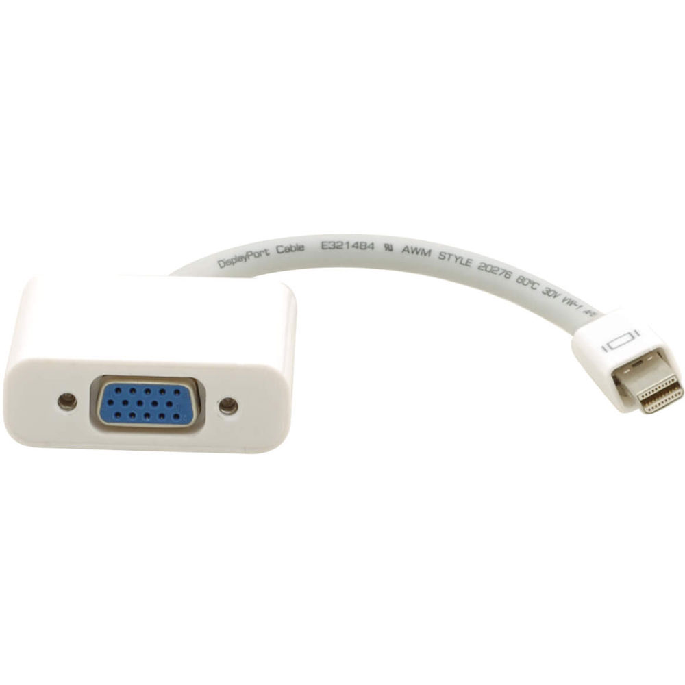 Kramer Adaptador de Cable Mini DisplayPort Macho a VGA Hembra (2"")