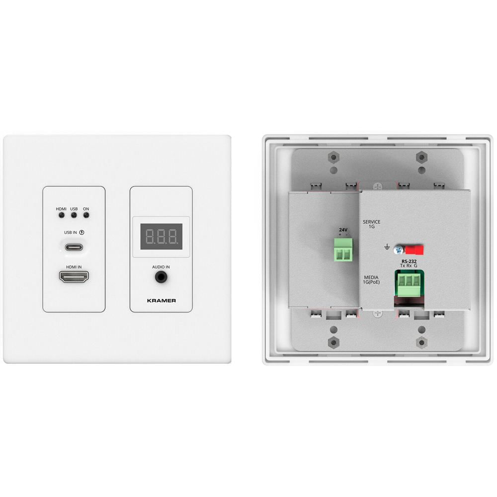 Kramer AV-over-IP Wall-Plate Encoder 4K60 4:2:0 & HDR10 - Ideal para ...