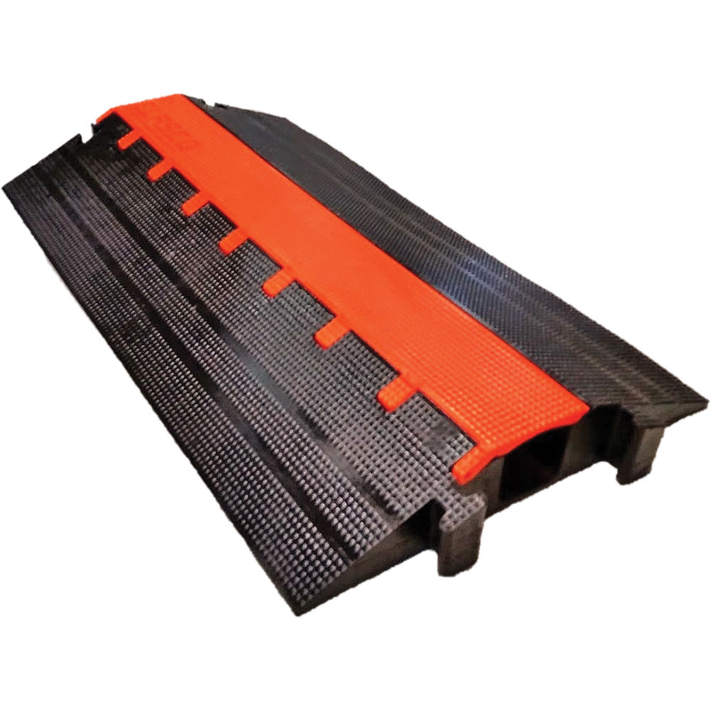 Elasco Products MG1300 Protector de Cable de Canal Único Mighty Guard (Ancho de Canal de 3"") - Diseñ