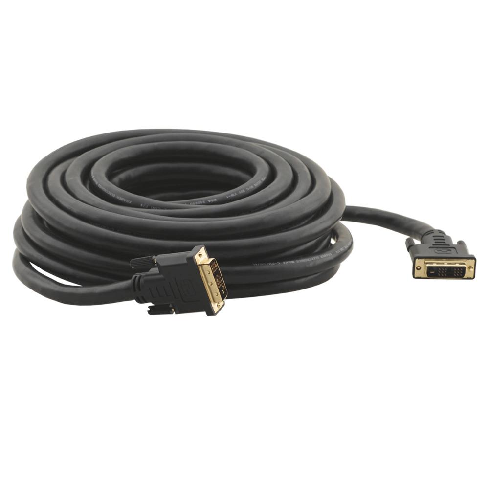 Cable DVI-D Macho a DVI-D Macho de Enlace Simple (50') de Kramer