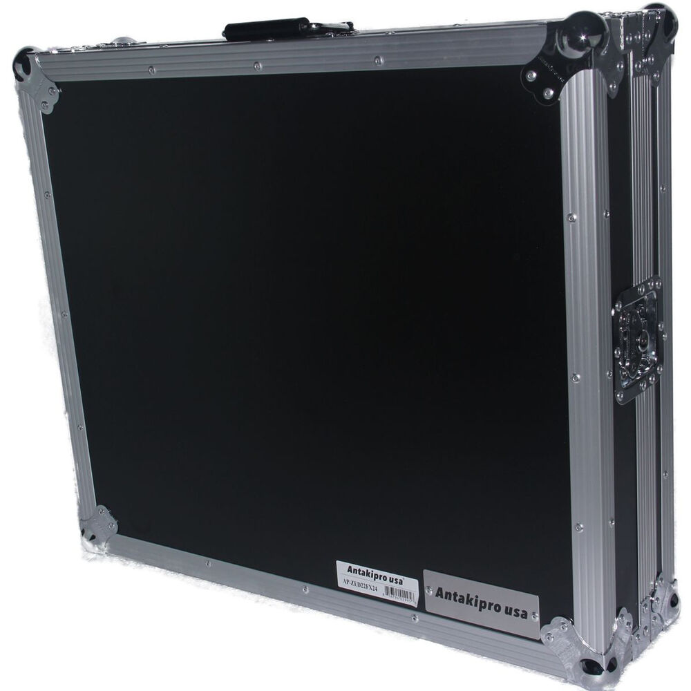 Antakipro Fly Drive Case para Mezclador Allen & Heath ZED-22FX o ZED-24 - Con Mango de Resorte, Tapa
