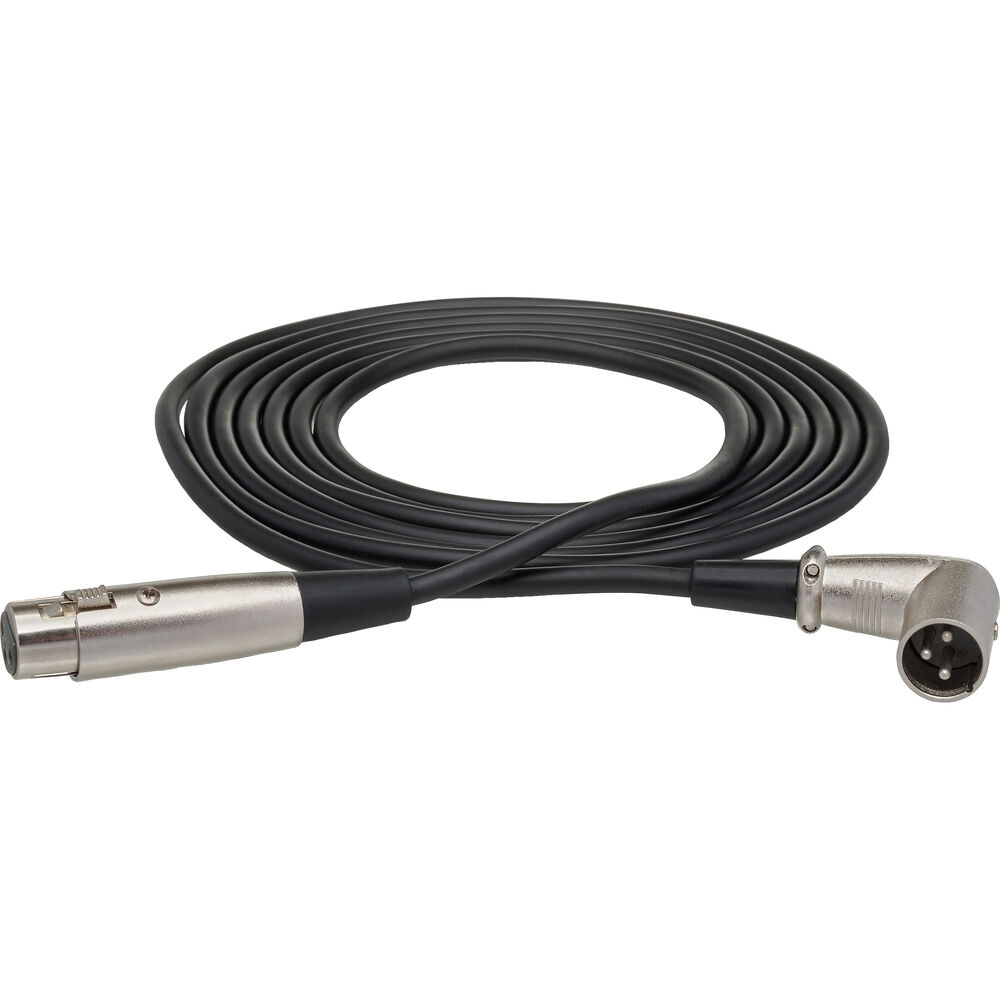 Cable de Interconexión Balanceado Hosa Technology XLR Femenino a XLR Masculino Angulado - 1.5'