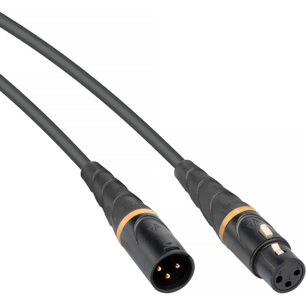 Cable de Micrófono Enova NXT True Mold XLR (49.2') - Ideal para Escenarios en Vivo, Estudio y Transm