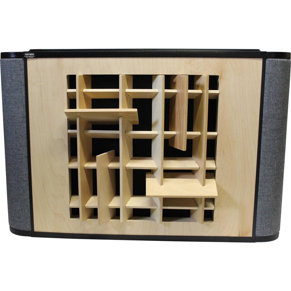 Panel de Difusión Taytrix (46 x 30 x 10"") - Difusor en un Lado, Absorción en el Otro Lado