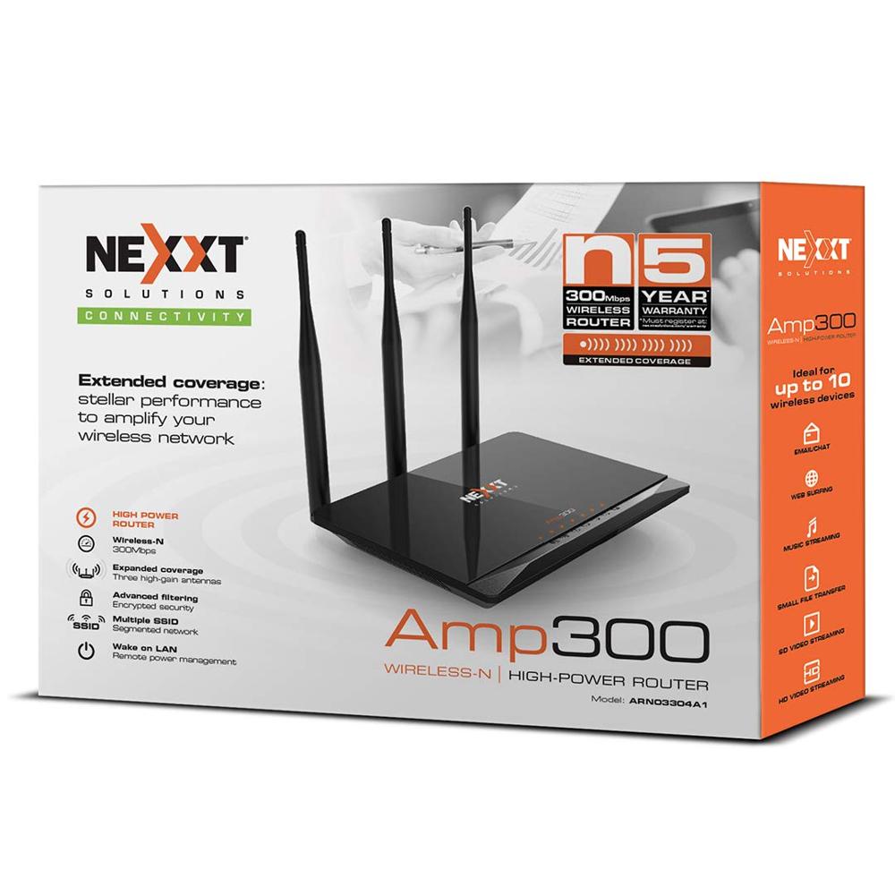 ROUTER WIRELESS NEXXT AMP300 REPETIDOR EXTENDER