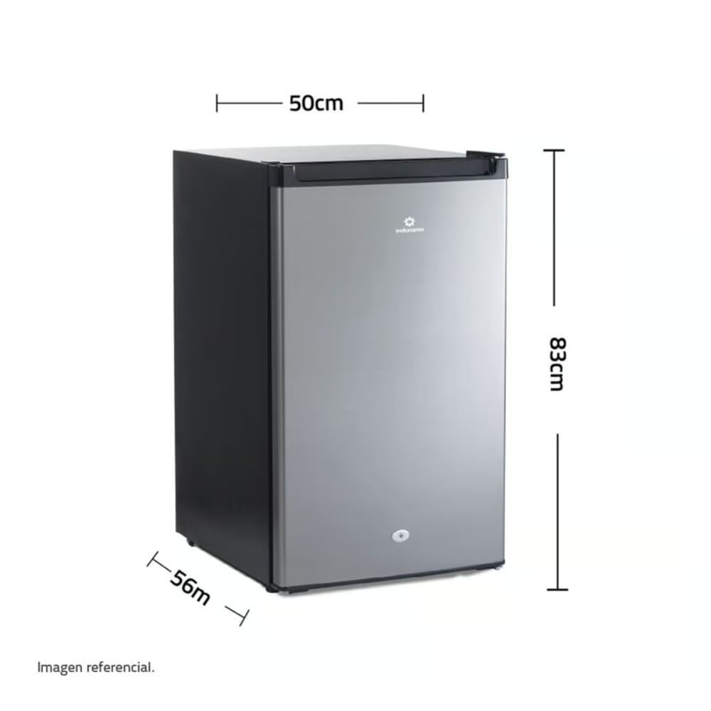 FRIGOBAR INDURAMA 122 LITROS CROMA RI-159CR