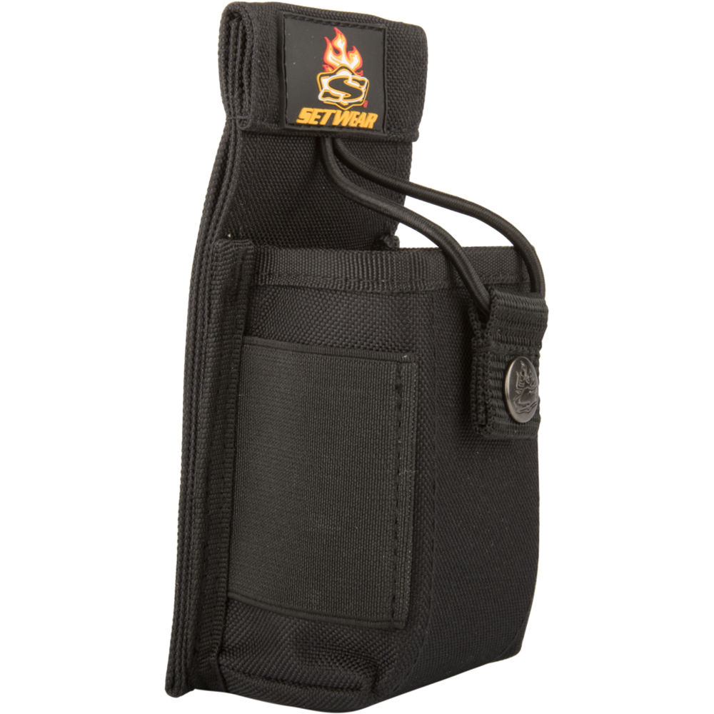 Setwear Radio Pouch - Funda para Radios de Dos Vías, 6.5"" x 3"", 600D Poliéster, Compatible con Cintu