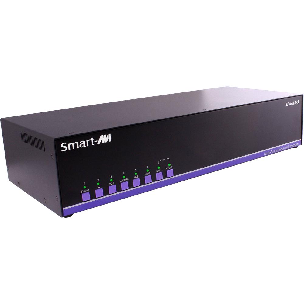 Smart-AVI EZWall-Pro 3 x 3 Procesador de Video Wall Multi-Formato