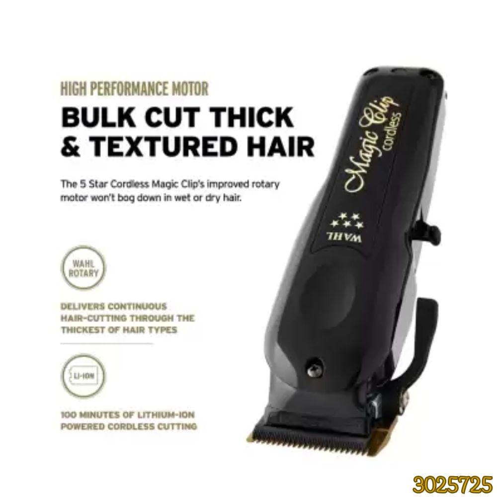 Combo Wahl Barber Black-3025725