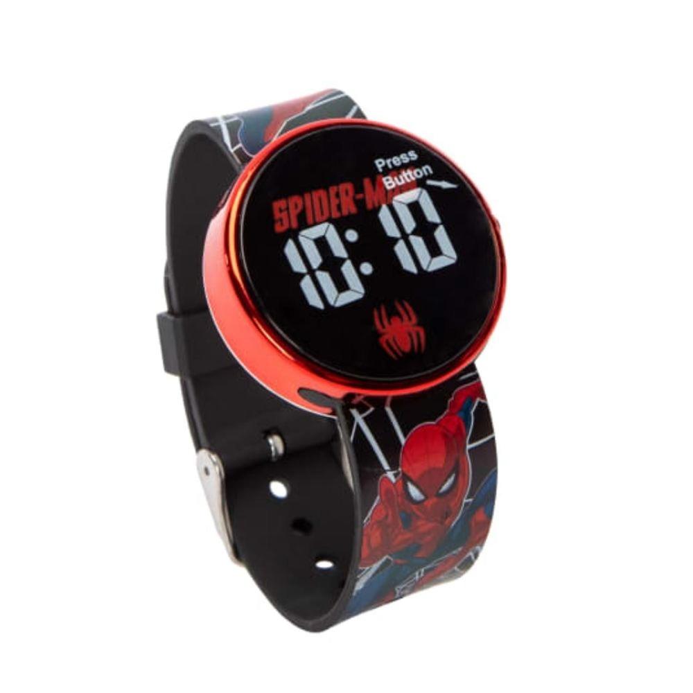 Reloj LED para niños Spiderman Marvel