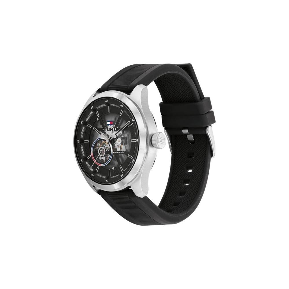 Reloj automático para hombre Tommy Hilfiger Oliver 45 mm - Negro