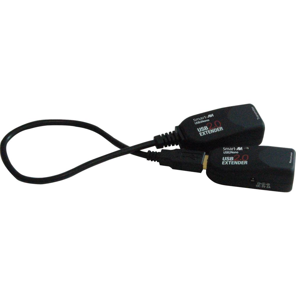 Smart-AVI USB2NANOS Extensor USB 2.0 sobre Cat-5e (Transmisor y Receptor)