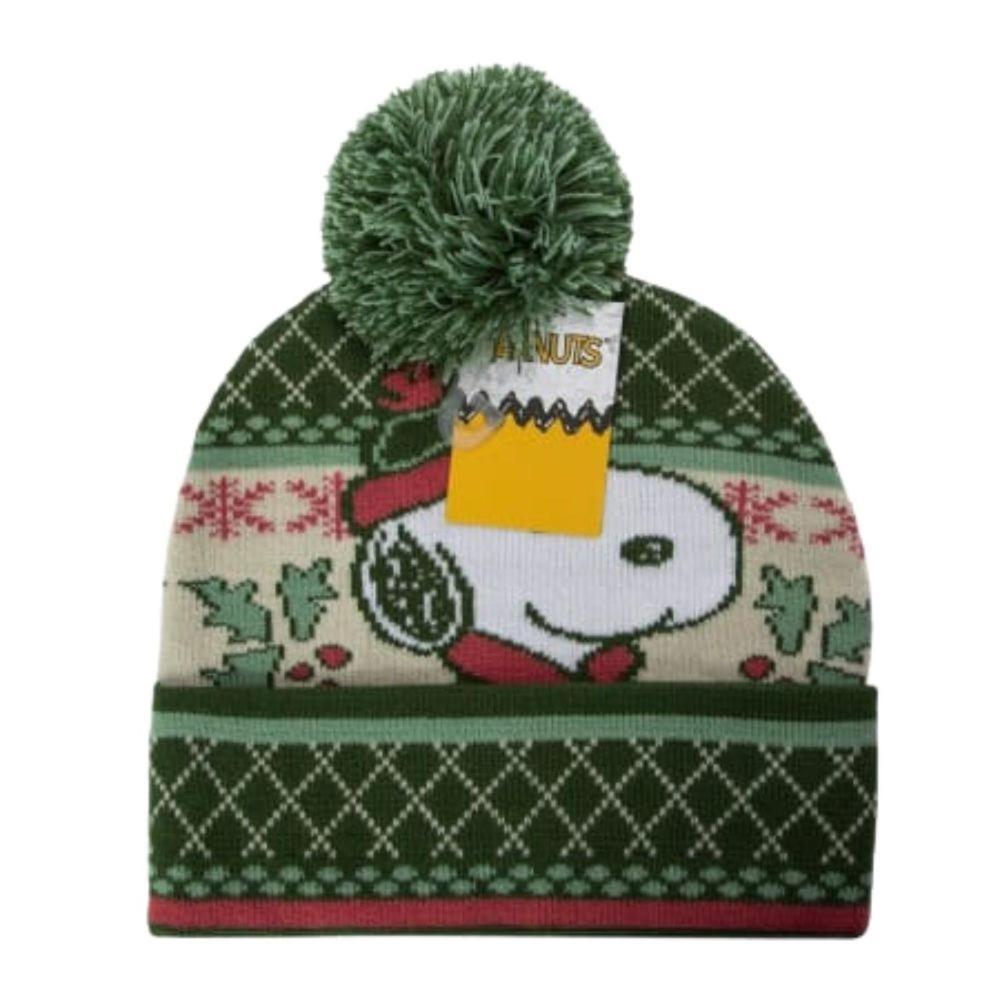 Gorro Beanie Navideño Snoopy Peanuts