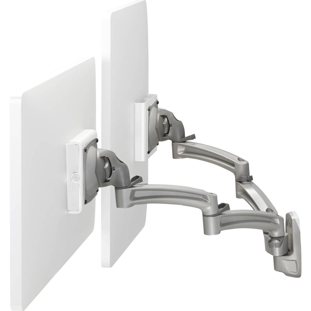 Soporte de Pared Articulado Chief Kontour K2W220 para Duales Monitores de 10 a 30"" (Plata) - Soporta