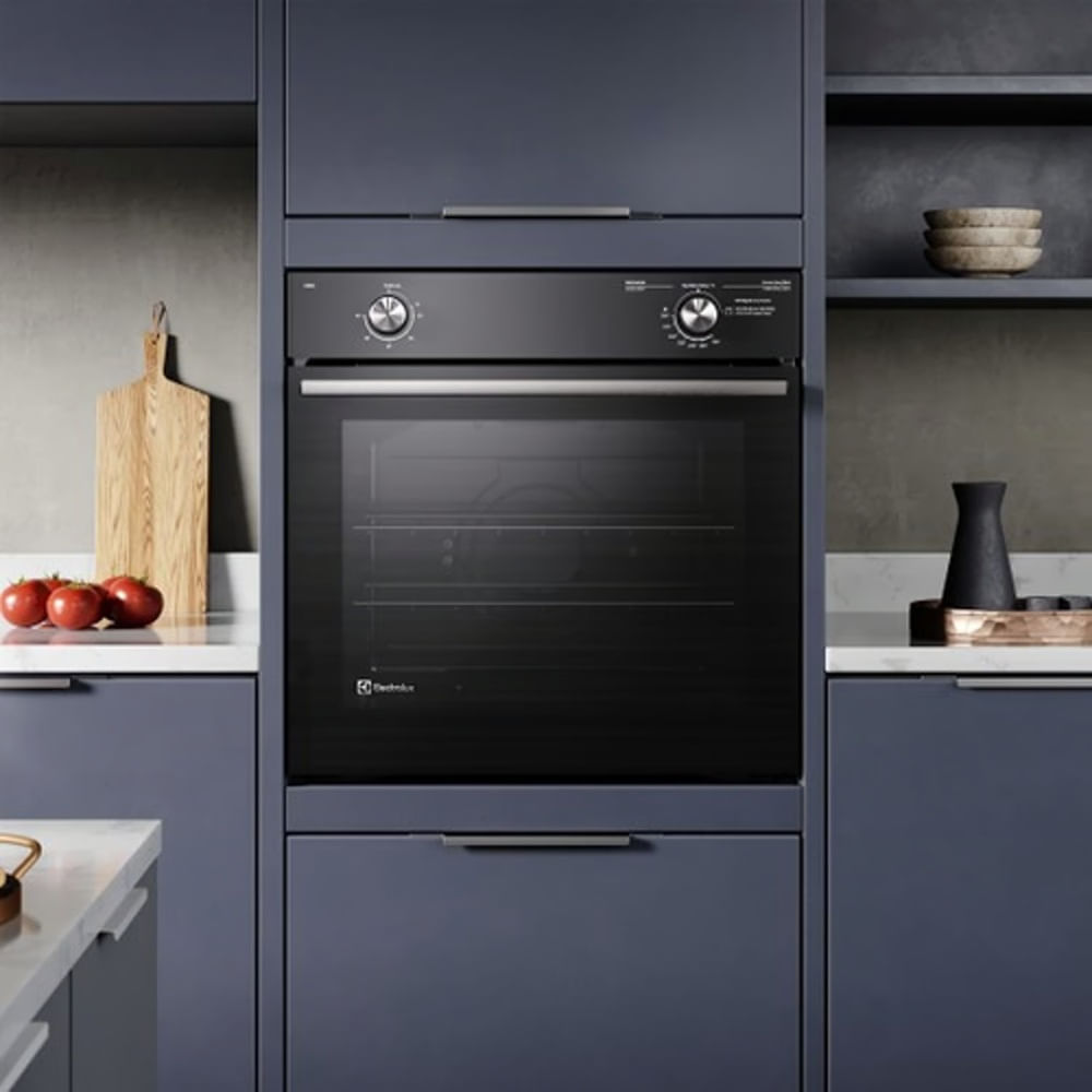 Horno Empotrable A Gas Grill Electrolux OE8GL 80 Lts Black